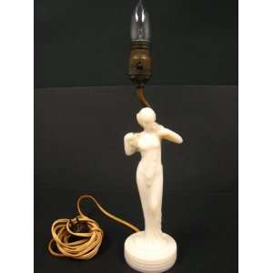  Aladdin Art Deco Figural Lamp