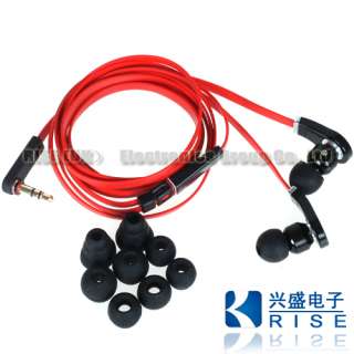 mm tour In Ear Headphone Earphone Earbuds 4 PSP MP3 MP4 flat cable 