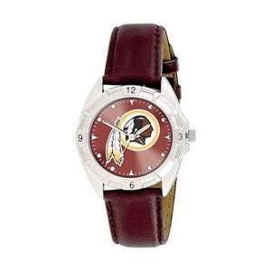 Gametime Washington Redskins Brown Leather Watch 