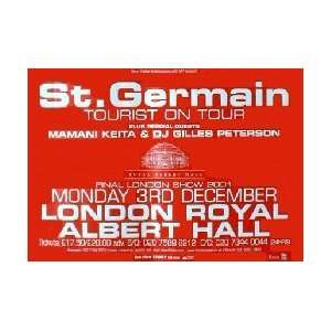   Royal Albert Hall 3.12.01 Music Poster 