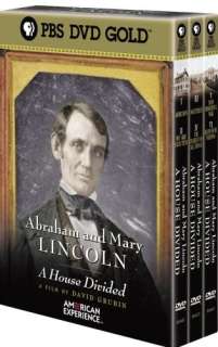 ABRAHAM AND MARY LINCOLN A HOUSE DIVIDED New 2 DVD PBS 841887050074 