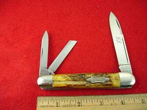 CASE XX USA CLASSIC STAG 53091 BIG 1990 WHITTLER KNIFE  