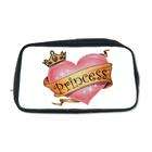 Artsmith Inc Toiletry Travel Bag Princess Crowned Pink Heart