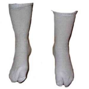  Toe Socks , Tabi WHITE , Quality 1 Size Senior: Sports 