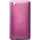 iLuv Pink Flexi Metallic Tpu Case 3d Pattern For Ipod Touch 2g 3g