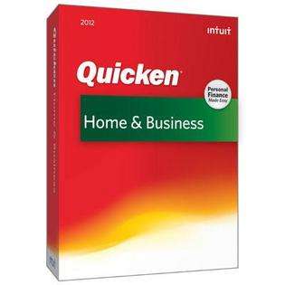 INTUIT QUICKEN HOME AND BUSINESS 2012 Retail CD 