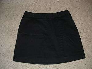 FG FIELDGEAR FIELD GEAR BLACK SKORT size 12 Golf/tennis skirt/shorts 