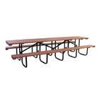 Engineered Plastic System Picnic Table And Bench 12 Foot