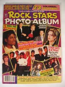   April Rock Stars Vintage Magazine Boy George Michael Jackson  