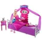 Barbie DELUXE BED TO BREAKFAST BEDROOM & DOLL