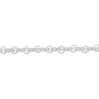 SilverBin Sterling Silver Ringed Double Cable Chain Anklet