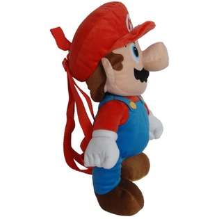   Super Mario Brothers Nintendo Plush Backpack Mario 