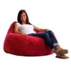 Comfort Research Fuf Chillum Bean Bag Chair in Sierra Red Comfort 