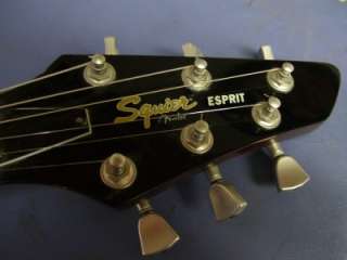 Rare Fender Squier esprit Electric Guitar  