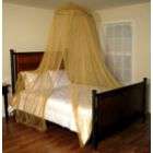 Casablanca Oasis Round Bed Canopy Gold