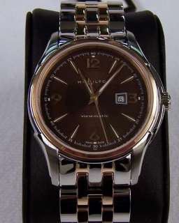 Hamilton Watch Lady Jazzmaster Viewmatic Automatic Rose Gold Two Tone 