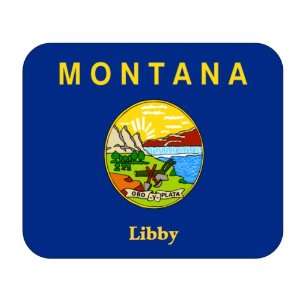  US State Flag   Libby, Montana (MT) Mouse Pad Everything 