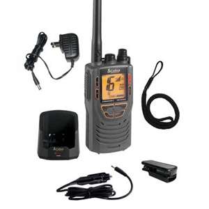 COBRA MR HH325 VP Tri Watch Handheld VHF RADIO w/Accessories WORLDWIDE 