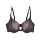 bras rear closure padded cups underwire material polyester blend 