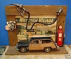 Prototype Woody Surf Wagon & Display Vintage Imagery