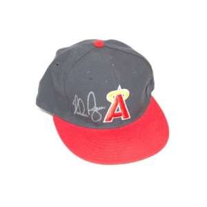  Nolan Ryan Signed Anaheim Angels Hat: Sports & Outdoors