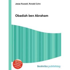  Obadiah ben Abraham Ronald Cohn Jesse Russell Books