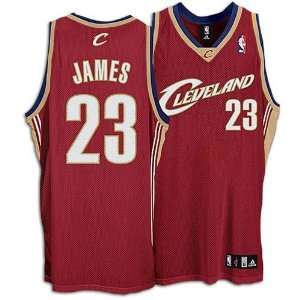  Adidas Cleveland Cavaliers LeBron James Authentic Jersey 