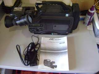 JVC SVHS VIDEO CAMERA GY X3U GY X3 FUJINON S VHS 3 CCD  