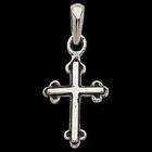   com Sterling Silver Teen Antique Cross Pendant, Sterling Silver, 16.7