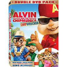 Alvin and the Chipmunks 3: Chipwrecked 2 Pack DVD   20th Century Fox 
