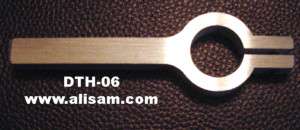 Lathe tool holder for Foredom flex shaft handpiece  