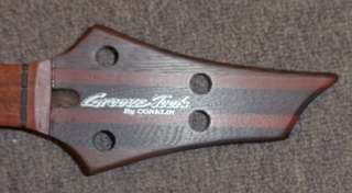 GROOVE TOOLS BY CONKLIN 4 STRING BASS GUITAR NECK WENGE and PURPLE 