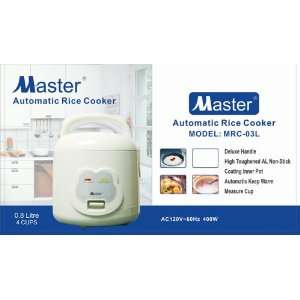 MASTER 4 CUP AUTOMATIC RICE COOKER 