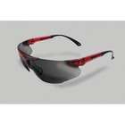 Radnor Series Safety Glasses With Red Frame And Clear Lens