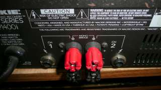 Mackie M1400i FR Series Stereo Power Amplifier Amp  