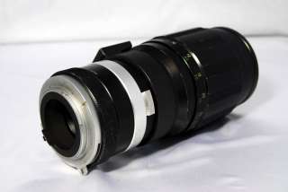 Soligor Nikon 300mm f5.5 lens Non Ai manual focus prime telephoto 