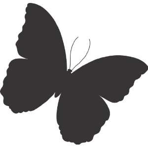    Butterfly wall decal big sticker removable large: Home & Kitchen