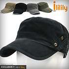 ililily brand mens vintage caps military hat unisex cadet ballcap 