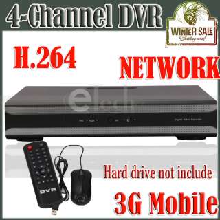   Security CCTV H.264 Standalone DVR System Internet 3G Mobile  