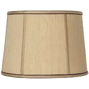  Springcrest™ Tan and Brown Drum Shade 12x14x10 (Spider 