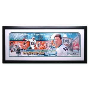  Dan Marino Miami Dolphins  Hall of Fame  Framed 