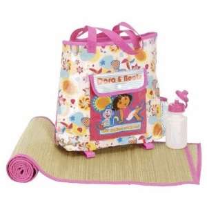  Dora the Explorer and Boots Tote Bag with Mat and Water 
