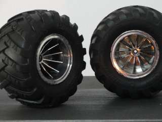   Big Boss / Double Dare Wheels + Tires (PAIR) great condition  