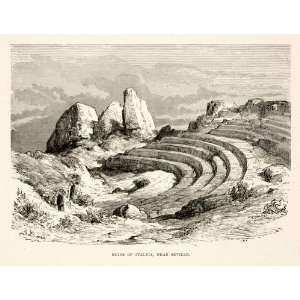   Archeology Dore Art   Original In Text Wood Engraving