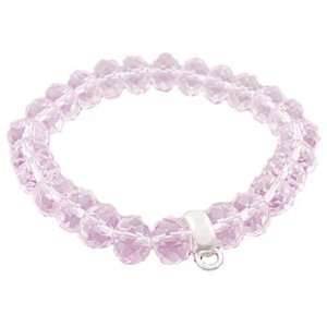  Hidden Gems (TSSB02) Thomas Sabo Style Pink Crystal Bracelet 