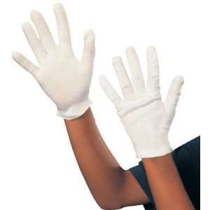  Childrens White Cotton Costume Gloves: Toys & Games