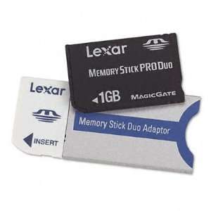  o Lexar o   Memory Stick PRO Duo Memory Card, 1GB: Office 
