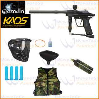   bidding on the BRAND NEW Azodin Kaos Paintball Package, that includes