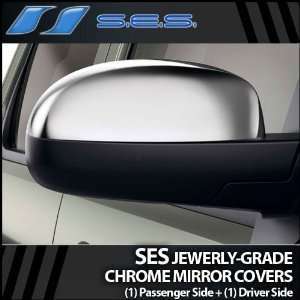  2007 2011 Chevy Avalanche SES Chrome Mirror Covers (top 