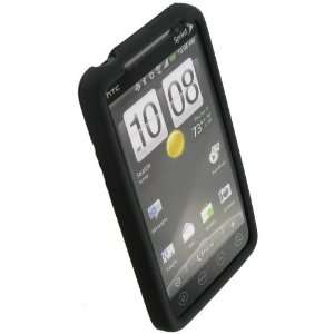   HTC EVO 4G Textured Silicone Gel Case ( Black) Electronics